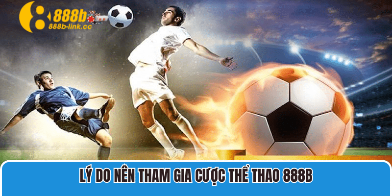 Lý do nên tham gia cược thể thao 888B