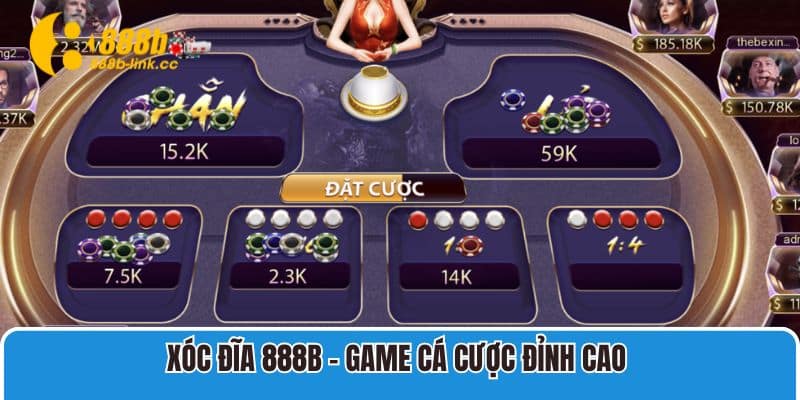 Xóc Đĩa 888B – Game Cá Cược Đỉnh Cao